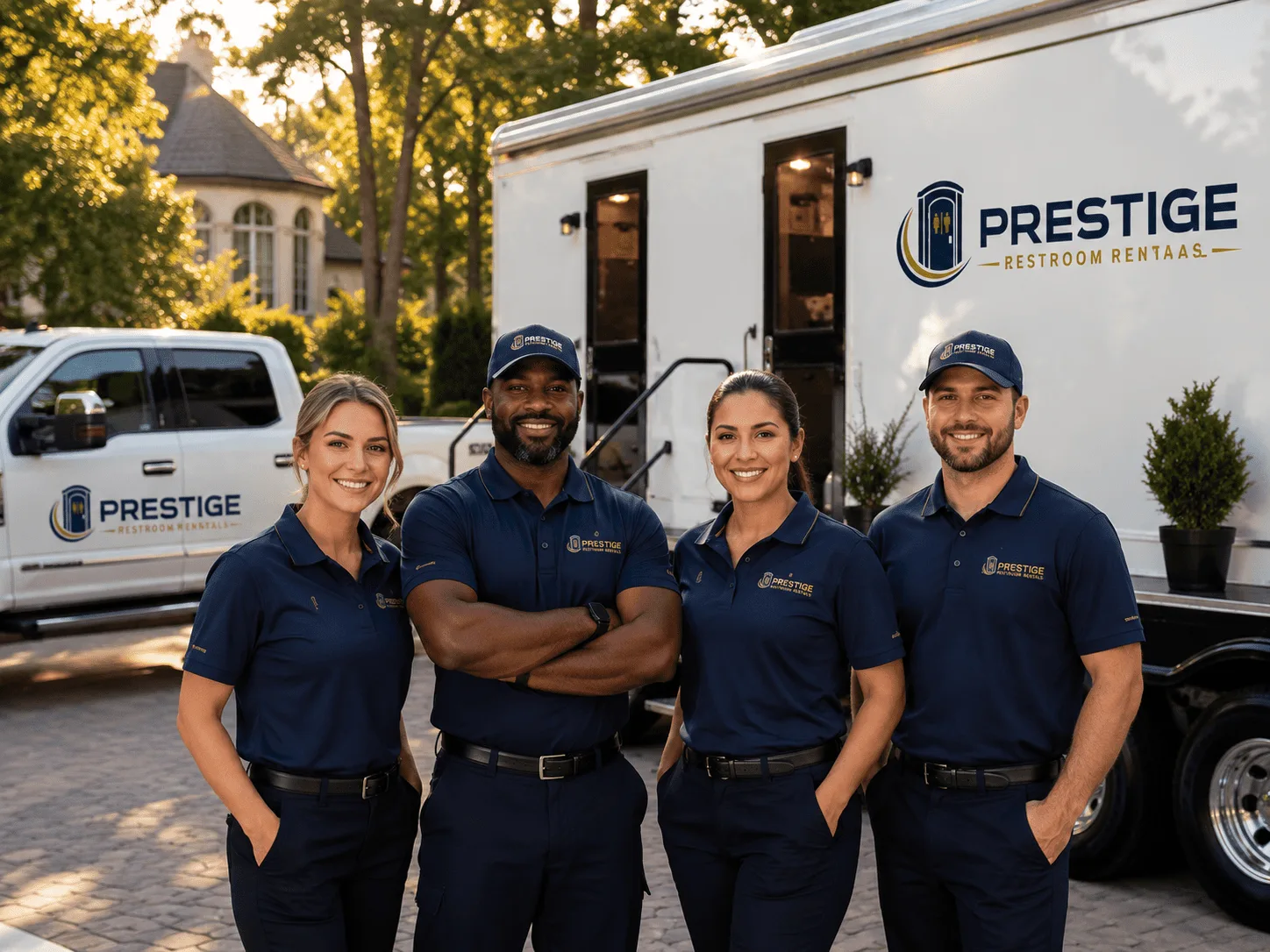Trusted Luxury Portable Restrooms company in Saffell, AR